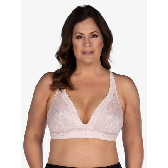 The Nola - Lace Wirefree Front-Closure Bralette