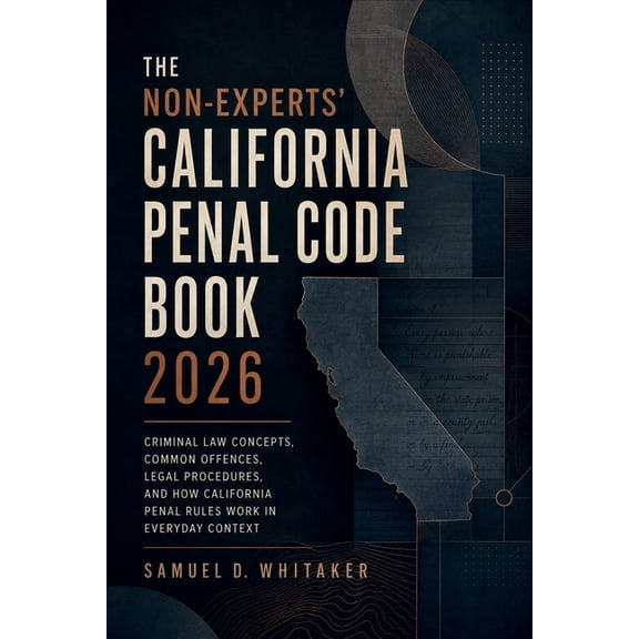 The Non-Experts' California Penal Code Book 2026: Criminal Law Concepts, Common Offences, Legal Procedures, and How Cali, (Paperback)