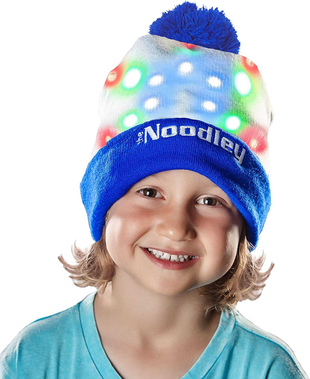 LED Flashing Light Up Beanie Hat Cool Stuff Gifts for Boys Girls Glow – The  Noodley