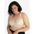 thumbnail image 1 of Leading Lady, The Nora, Support Back Posture Bra, Front Close, Lace Bra, Wireless, Lightly Padded, Mesh Back (Women's & Women's Plus), 1 of 5