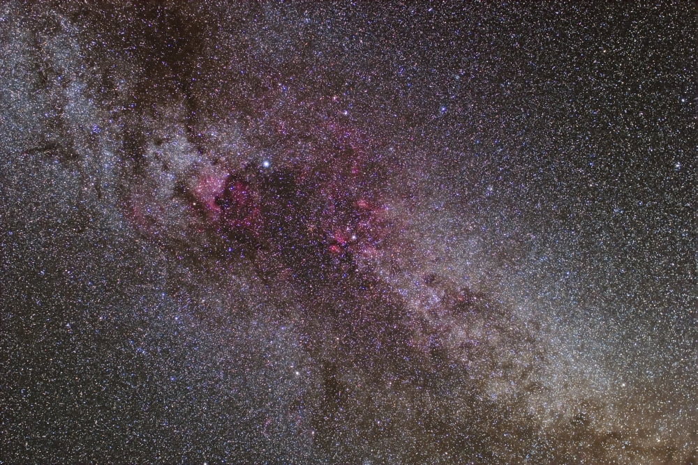 The North America Nebula and dark nebulae in Cygnus Canvas Art - Alan DyerStocktrek Images (35 x 23)