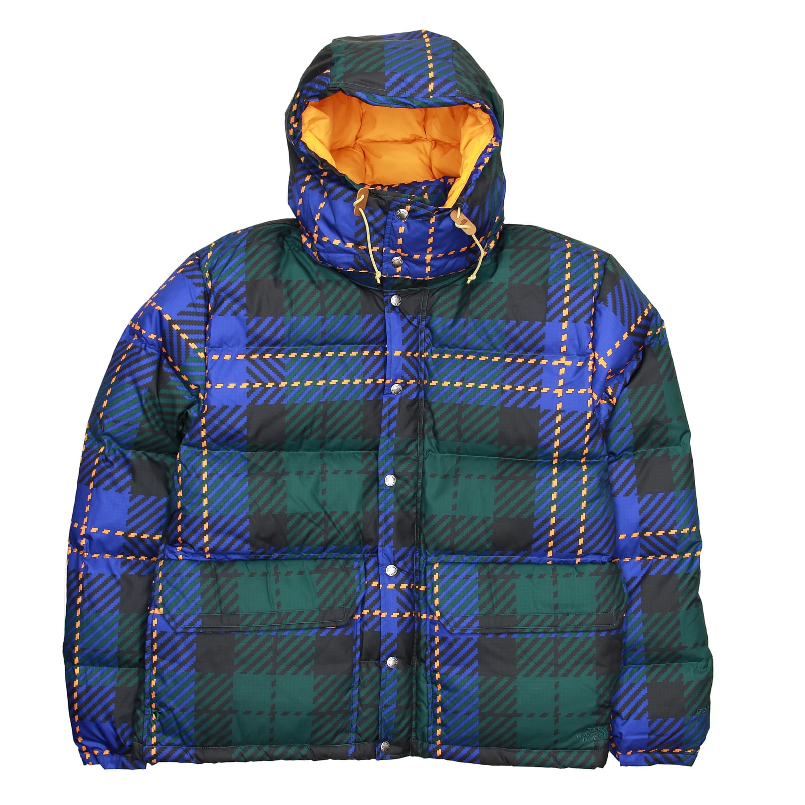 The North Face '71 Sierra Mens Plaid Down Short Jacket The North Face '71 Sierra Mens Plaid Down Short Jacket