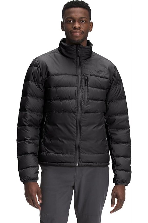 Aconcagua Men's Plus Jacket TNF Black Puffer Size 2X