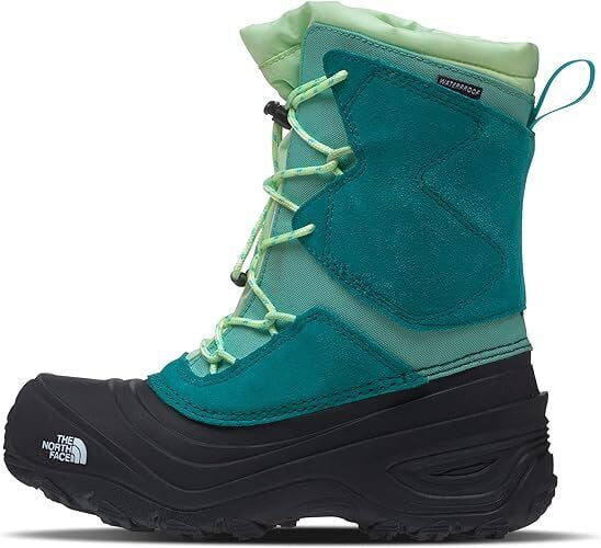 The North Face Alpenglow V NF0A5LXF9X2 Snow Boots Kids Blue Waterproof YUM187 Blue 10 Walmart