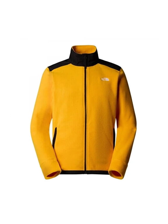 Alpine Polartec 200 NF0A7WWL Jacket Men's Yellow Full Zip SGN731 (Yellow,Regular,L)