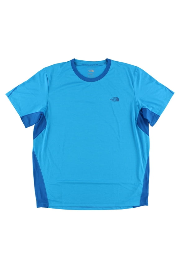 Ampere S/S Crew Mens Active Shirts & Tees Size L, Color: Quill Blue