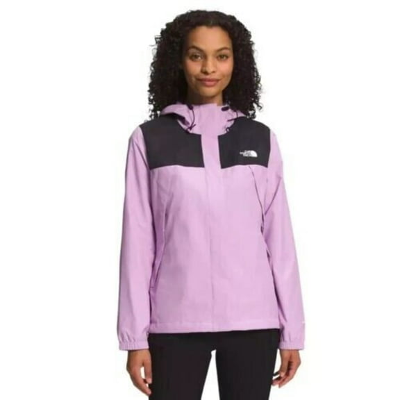 The North Face Antora Jacket Women's 2XL Purple Long Sleeve Full Zip APP1316