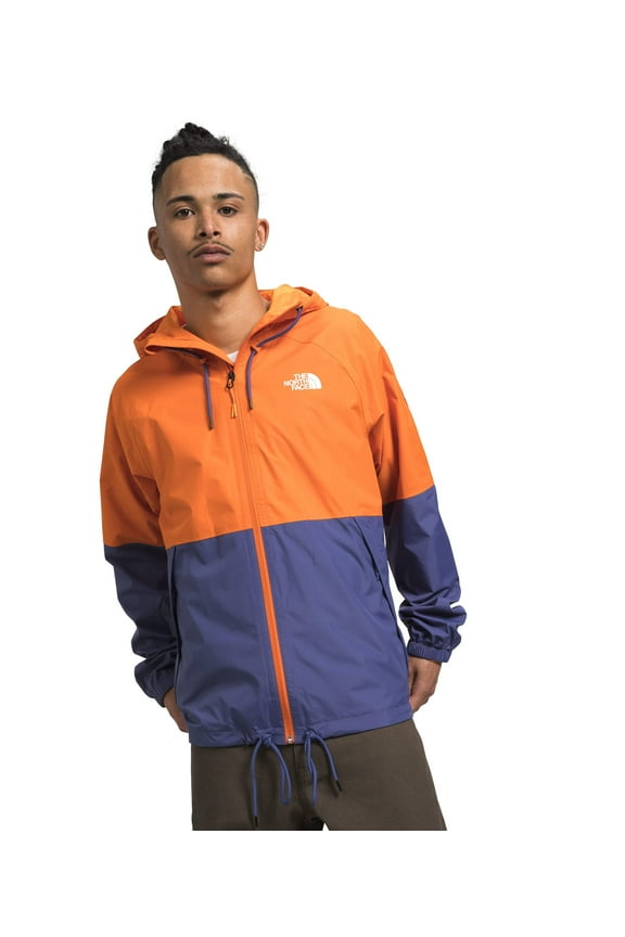 Mens Antora Rain Hoodie Mandarin Blue XXL New