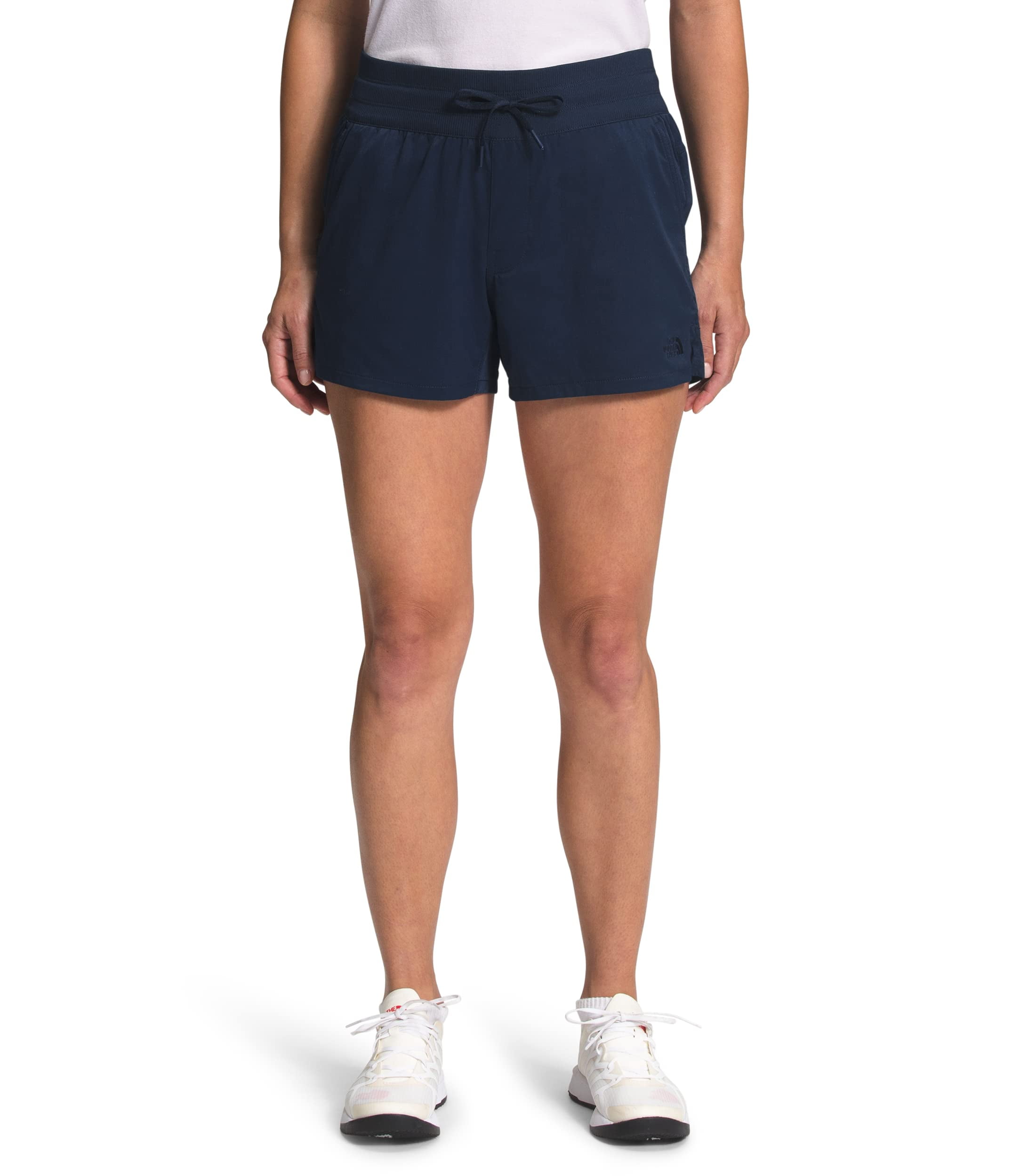 The North Face Aphrodite Motion 4in Womens Shorts Summit Navy Sz XL