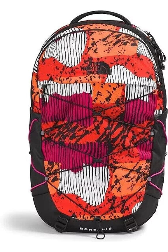 Borealis NF0A52SIO9J Backpack Women's Red Abstract Print SGN828 (Red,One Size)
