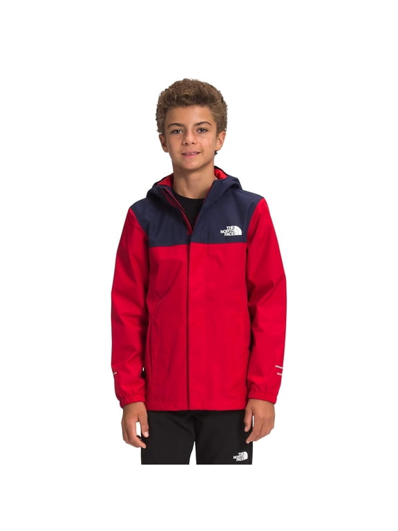 Boy's Resolve Reflective Jacket (Little Kids/Big Kids) Tnf Red 2XS (5 Little Kids)