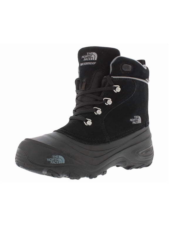 Chilkat Lace II Boot GS Boys Shoes Size 5, Color: Tnf Black/Zinc Grey