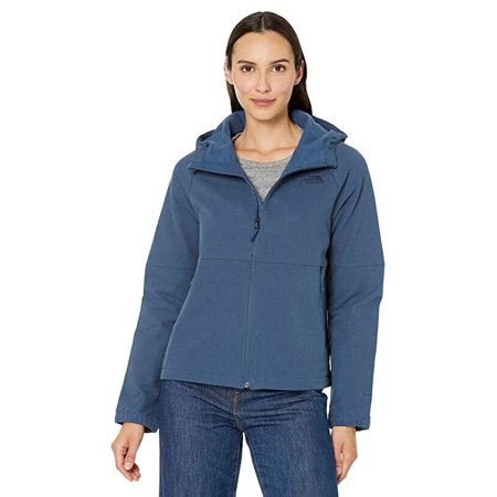 The North Face Camden NF0A7UKLLNL Womens Shady Blue Soft Shell Hoodie 2XL DTF697
