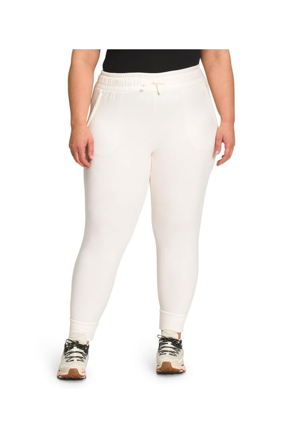 Fleece Plus Women's Joggers White Heather 1X