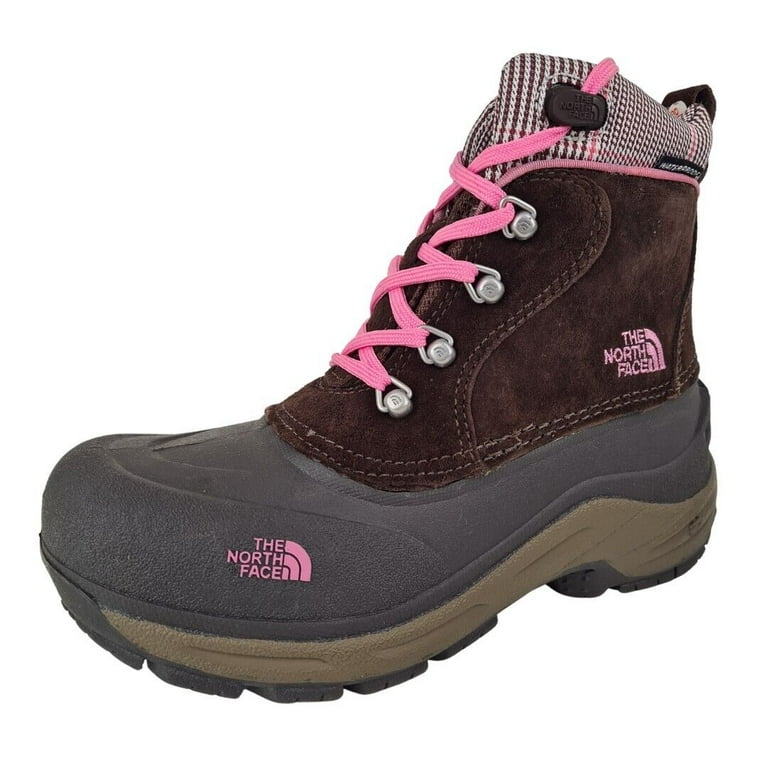The North Face Chilkats Lace AX0ZFD1 Winter Girls Boots Brown Size 5Y The North Face Chilkats Lace AX0ZFD1 Winter Girls Boots Brown Size 5Y