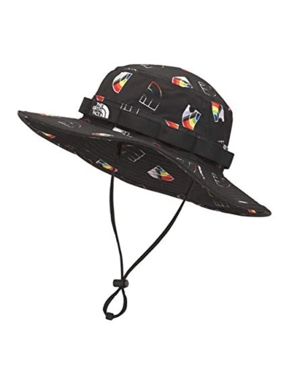 Class Womens Small Black Pride Print Adjustable V Brimmer ASM124