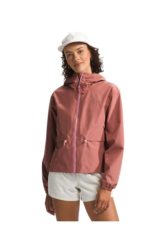 Daybreak NF0A86NZNXQ Rain Jacket Women's Light Mahogany SGN840 (Pink,Regular,XL)