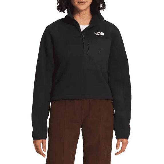 The North Face Denali Half Zip Fleece Pullover in Black, Large