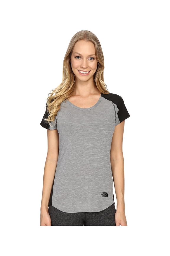 - Dynamix Short Sleeve (TNF Dark Grey Heather/Asphalt Grey) Women Small