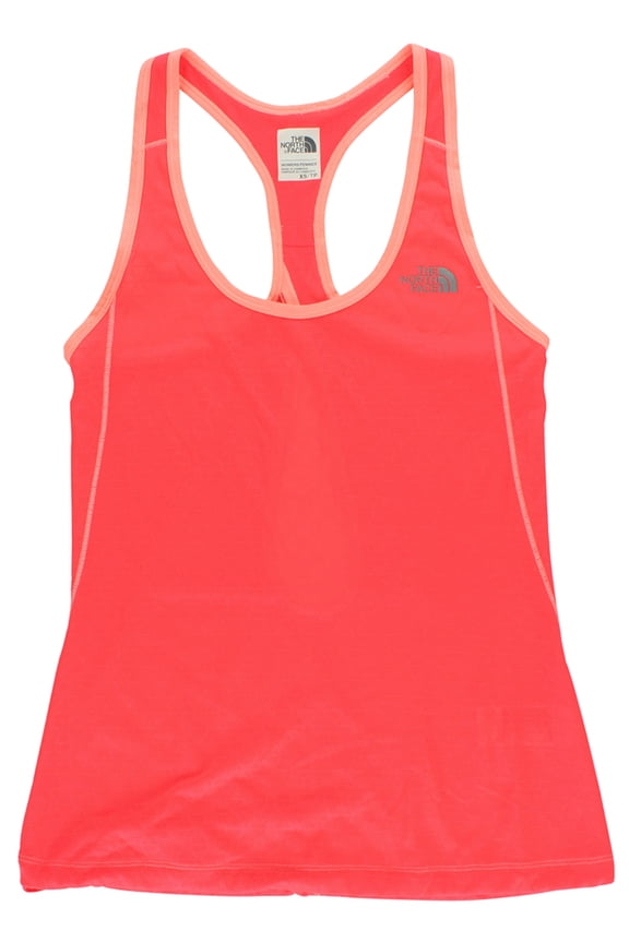 Eat My Dust Mesh Tank Womens Active Shirts & Tees Size XS, Color: Fiery Coral