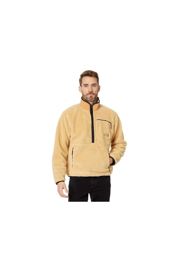 Extreme Pile Jacket Men 2XL Tan Fleece Long Sleeve Pullover GBO43