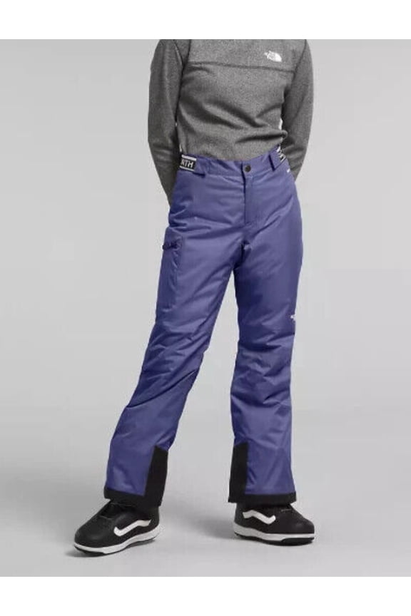 Freedom Snow Pant Girl Small 7/8 Blue Waterproof Insulated PHC146