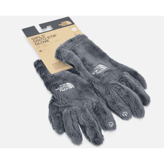 The North Face Girls' Osito Etip Glove, Vanadis Grey, L