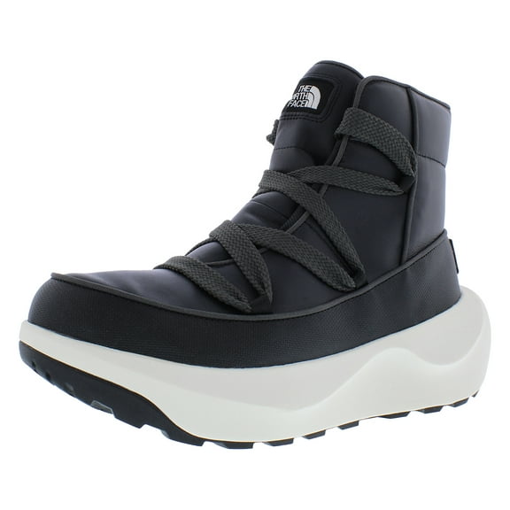 The North Face Halseigh Thermoball Lace Wp Womens Shoes Size 6, Color: Tnf Black/Asphalt Grey