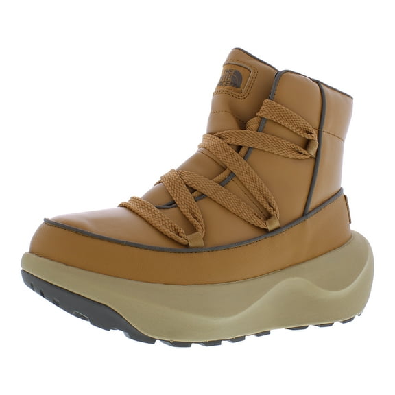 The North Face Halseigh Thermoball Lace Wp Womens Shoes Size 9, Color: Almond Butter/Falconbrown