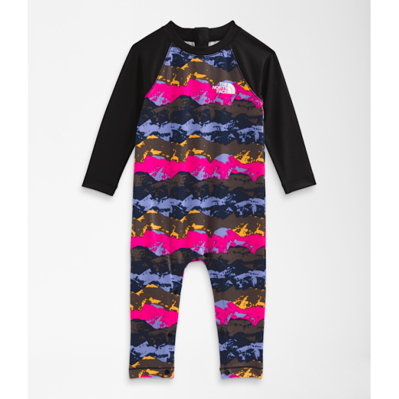 The North Face Infant Girls Sportswear One-Piece Sunsuit - UPF 40+, Long Sleeve, 12-18 Months