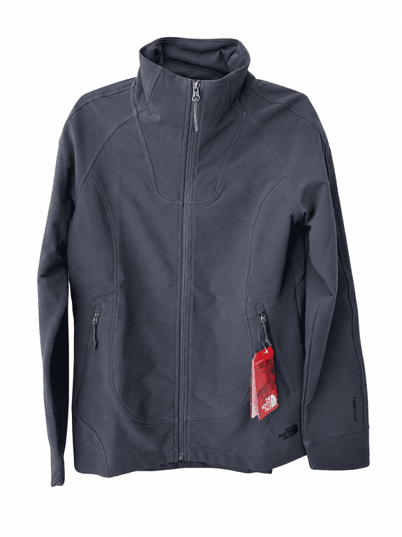 Ladies Tech Stretch Soft Shell Jacket. NF0A3LGW Asphalt Grey M