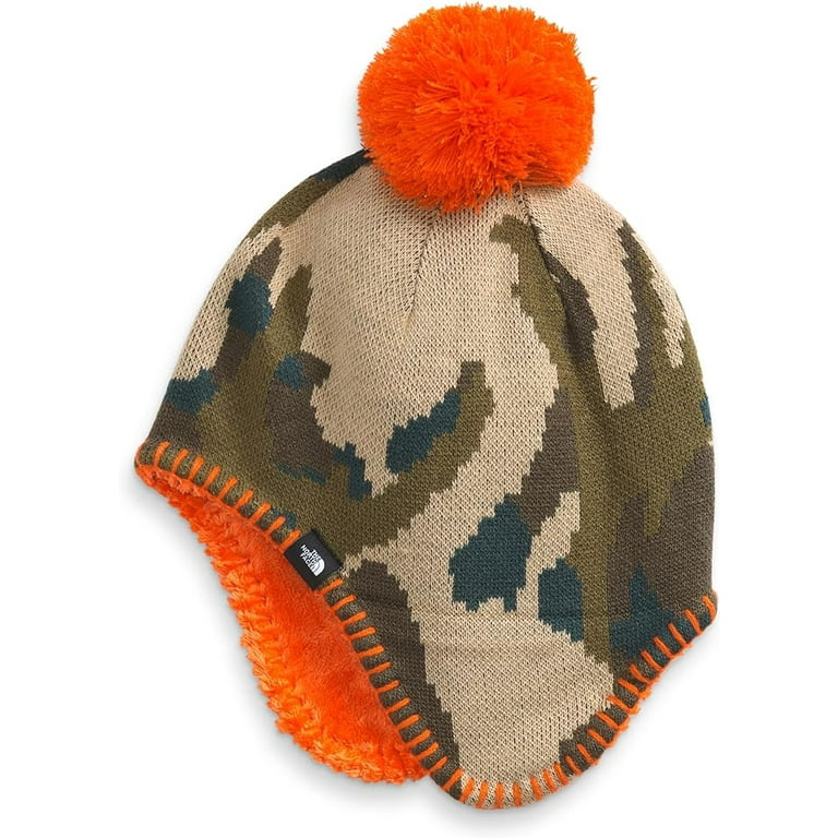 The North Face Littles Faroe Beanie Hat Moab Khaki Explorer Camo XXS 0 6M Walmart