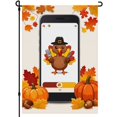 thumbnail image 1 of Thankful,grateful Yard Flag, Thanksgiving Day Happy Thanskgiving Turkey Camping Flags for Campsite, Cute Cartoon Wallpaper Design Porch Flags, for Home Backyard Patio Outdoor Yard Decoration, 1 of 6