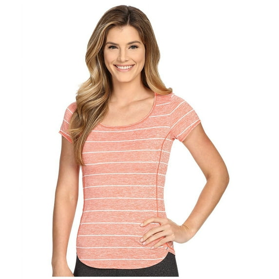 The North Face - Ma-X Short Sleeve (Radiant Orange) Women's Pullove