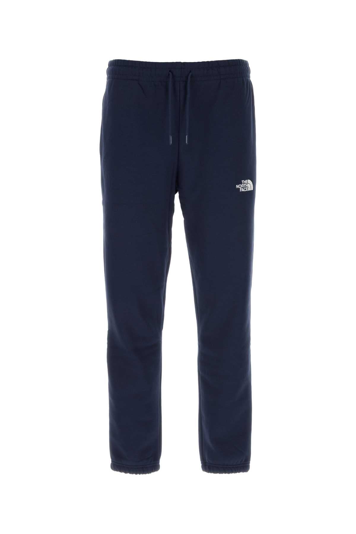 The North Face Man Blue Cotton Blend Joggers Walmart