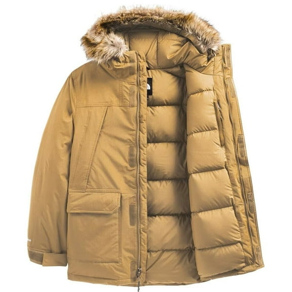 The North Face McMurdo NF0A5GJFZSF Parka Coat Men Yellow Nylon Waterproof CLO988 (Yellow,Regular,XL)