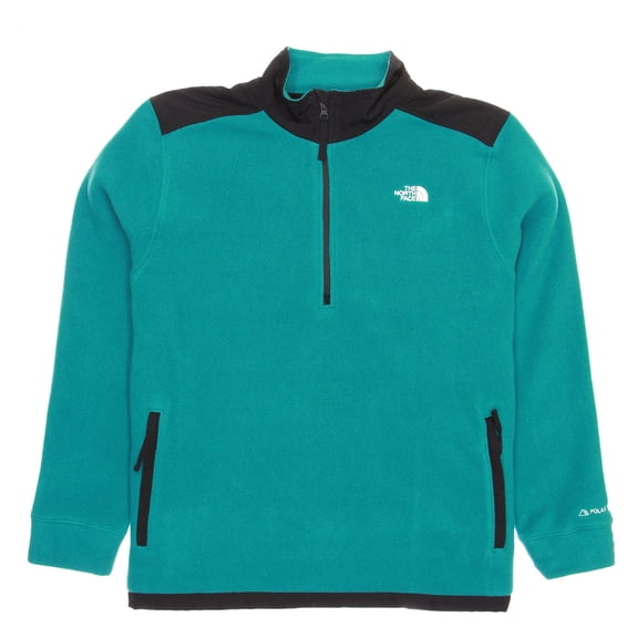The North Face Men's Alpine 200 Solid Fleece Jacket Harbor Blue/Black XL