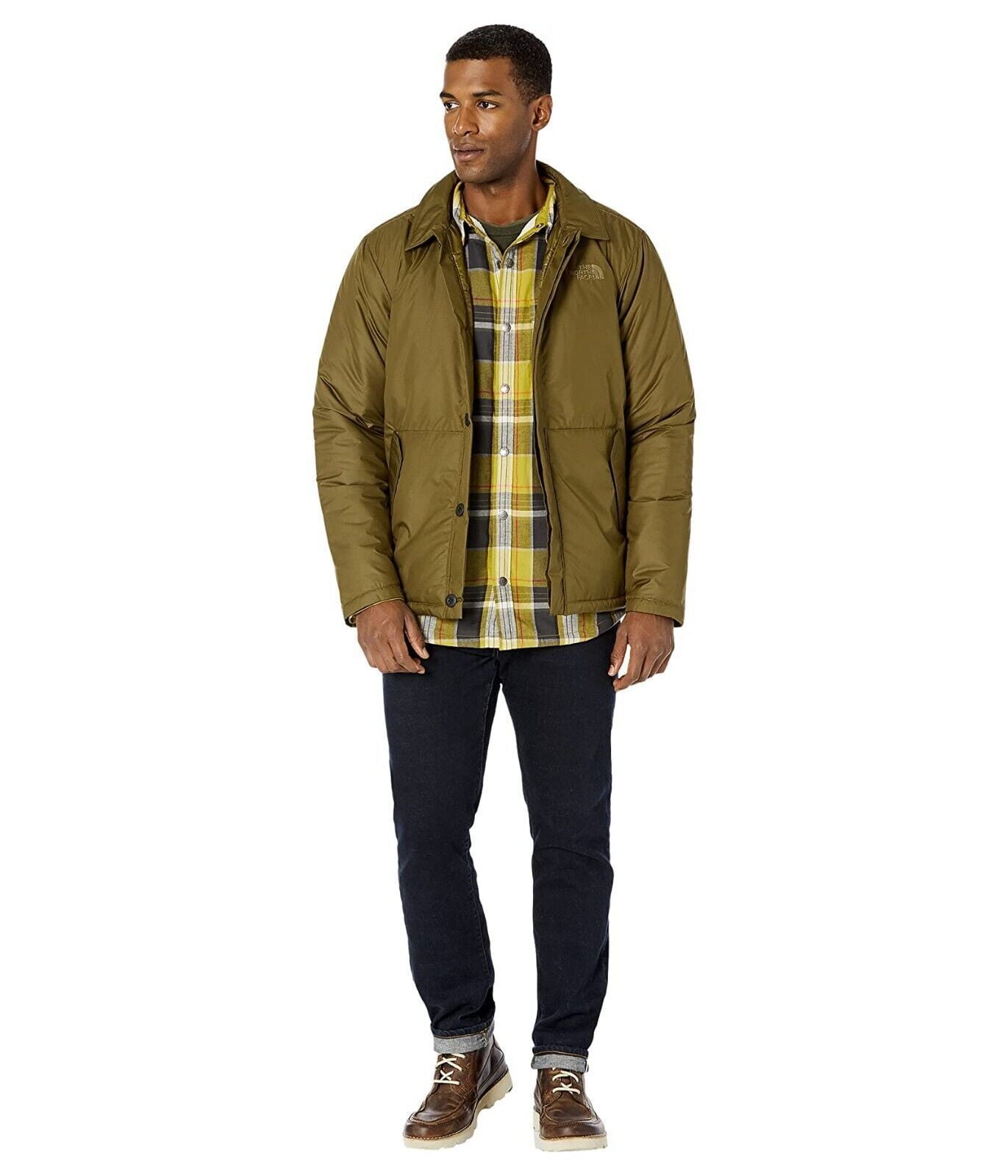 The North Face Men's Auburn Long Sleeve Jacket - Military Olive