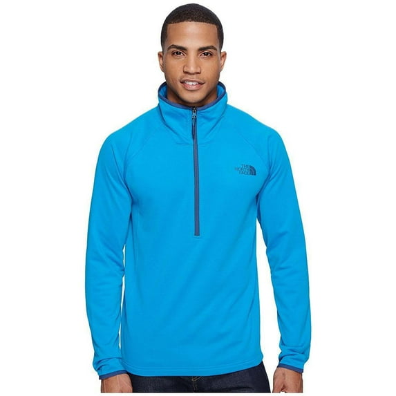 The North Face Men's Borod 1/4 Zip Fleece-Hyper Blue-2XL