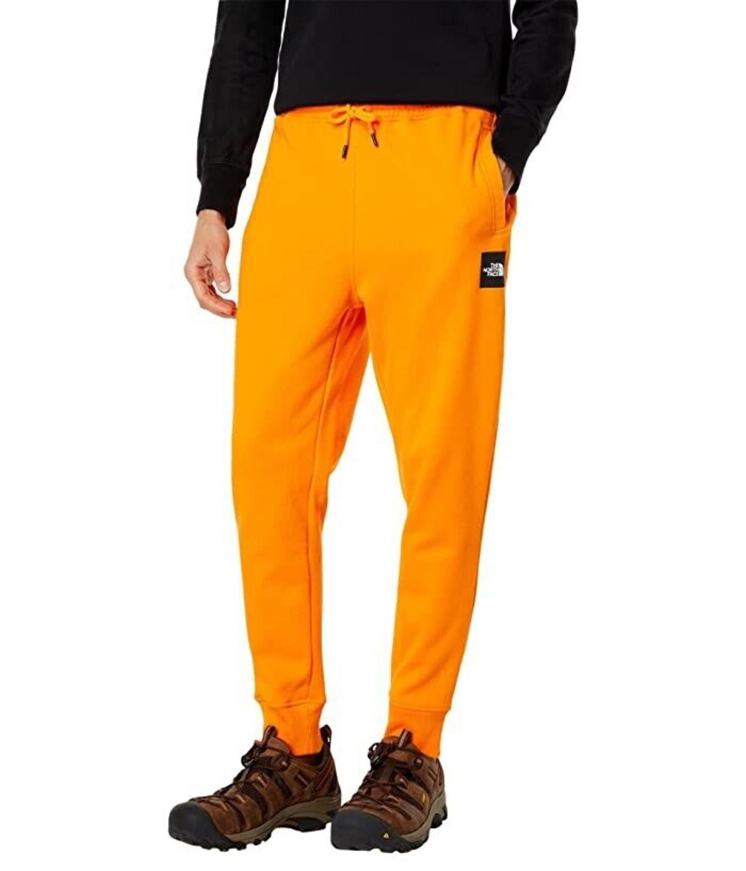 The North Face Men s Box NSE Joggers Orange Size XX Large Walmart