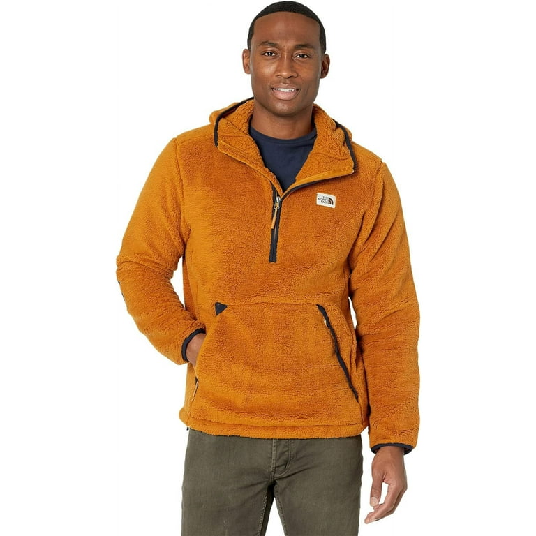 The North Face Men s Campshire Pullover Hoodie Small Timber Tan Aviator Navy