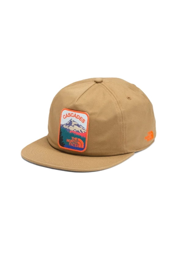 Men's Embroidered Earthscape Cap Hat Utility Brown