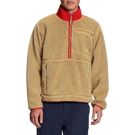 The North Face Men's Extreme Pile Sherpa Fleece Pullover Shirt Size Medium