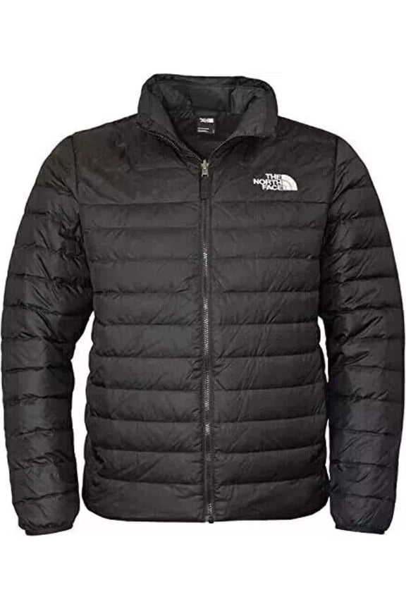 Men's Flare 2 Insulated 550-Down Full Zip Puffer Jacket (Large, Tnf Black)