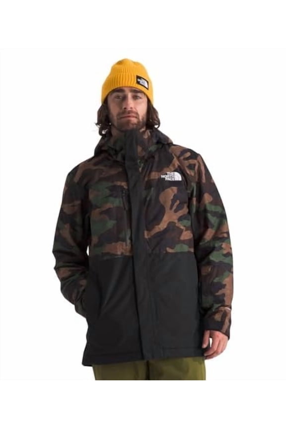 Men's Freedom Insulated Jacket, S, TNF Black Camo/Asphalt Grey