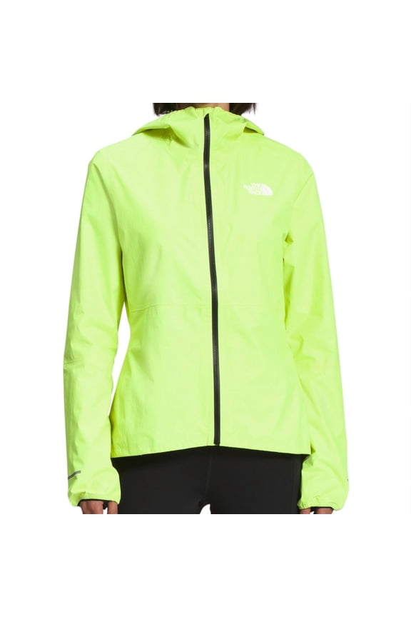 Men's Higher Run Solid Packable Rain Jacket Yellow 2XL