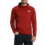 The North Face Men's Hoodie Echo Rock Long Sleeve Pullover Hooded Sweatshirt, Pompeian Red, L