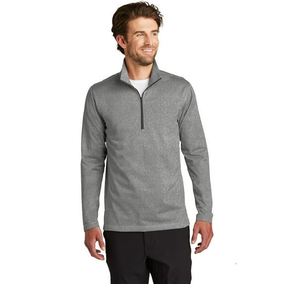 The North Face Men's Sweatshirt Long Sleeve Tech 1/4 Zip Fleece Outerwear Top, Asphalt Grey, XL