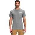 thumbnail image 1 of The North Face Men's T-Shirt Short Sleeve Half Dome Small Logo Regular Fit Tee, Grey White, S, 1 of 3