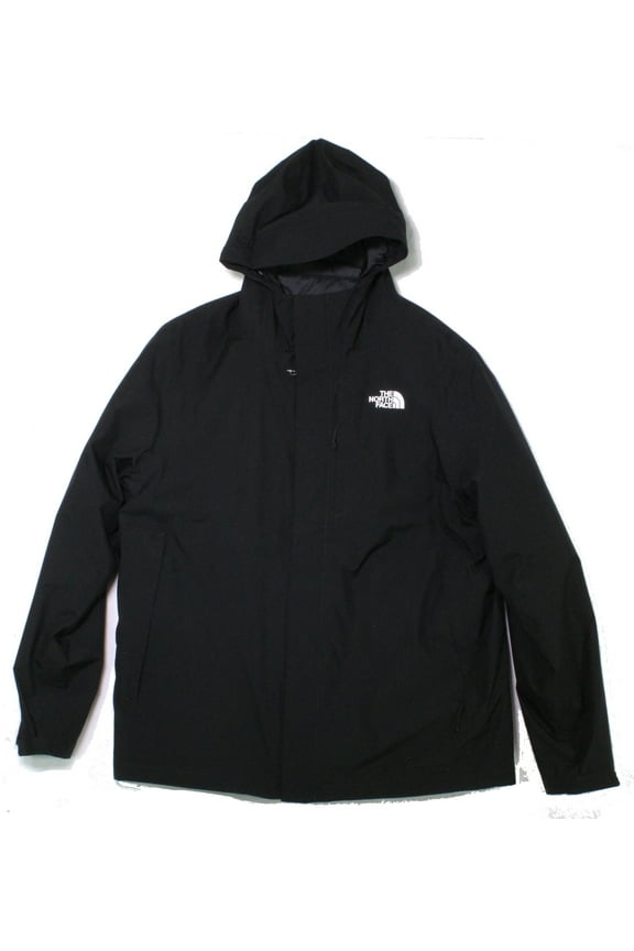 Men Regular fit Carto Tri Climate Windbreaker Coat XL Black Solid